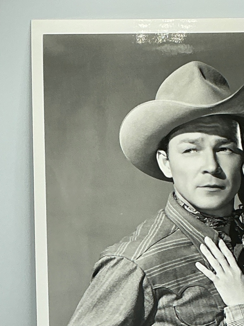 Roy Rogers & Dale Evans 8x10 Black & White Western Promo Photo King of Cowboys - Picture 2 of 6